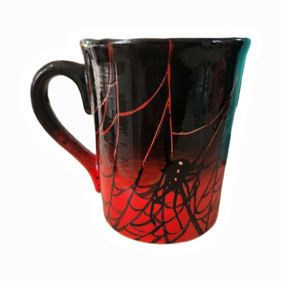 Black widdow ceramic mug - Picture 4 of 5
